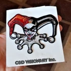 RARE Vintage Batman Bat Man The Joker Figural Patch C&D Visionary Character NR