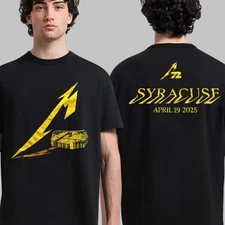 Metallica Syracuse New York April 19 2025 At JMA Wireless Dome Artwork M72 Shirt