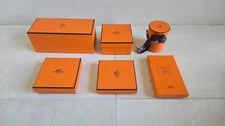 Empty Hermès Orange Boxes - Various Sizes