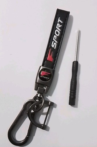  LEATHER LANYARD KEYCHAIN /F SPORT - Picture 2 of 2