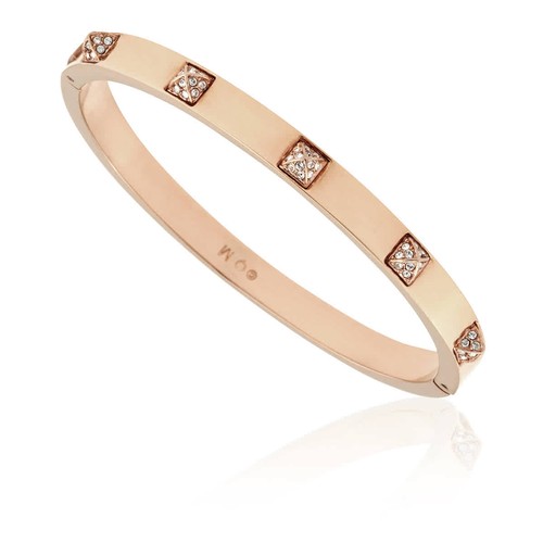 Swarovski Armreif Dextera rosévergoldet, Größe M