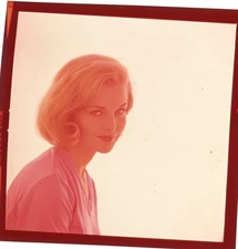 Carol Lynley Original 2.25 x 2.25 Transparency 1960's Photo Shoot Glamour 