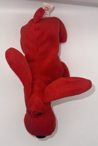 Ty RARE BEANIE BABY ROVER THE RED DOG 1996 RETIRED WITH PVC PELLETS TAG ERRORS - Picture 6 of 10