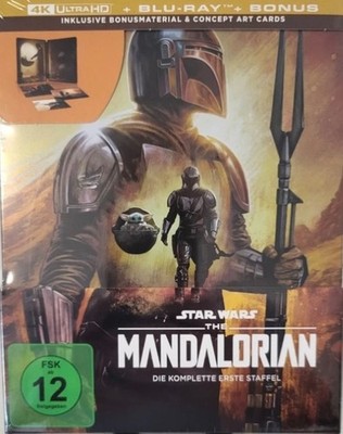 STAR WARS The Mandalorian Staffel 1 4K UHD Blu-ray Steelbook DEUTSCH NEU & OVP