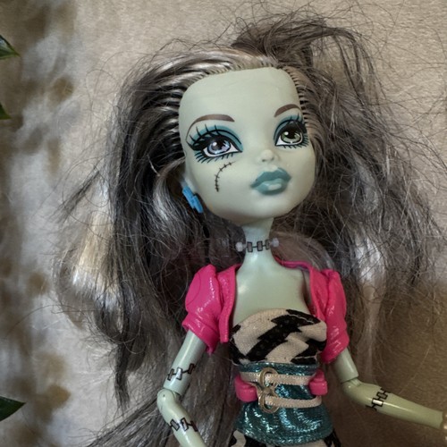 2008 Monster High Doll Frankie Stein Dawn of the Dance Phone Purse Accessories - Picture 4 of 11