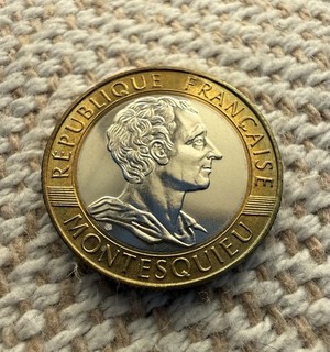 10 Francs Montesquieu 1989 FDC