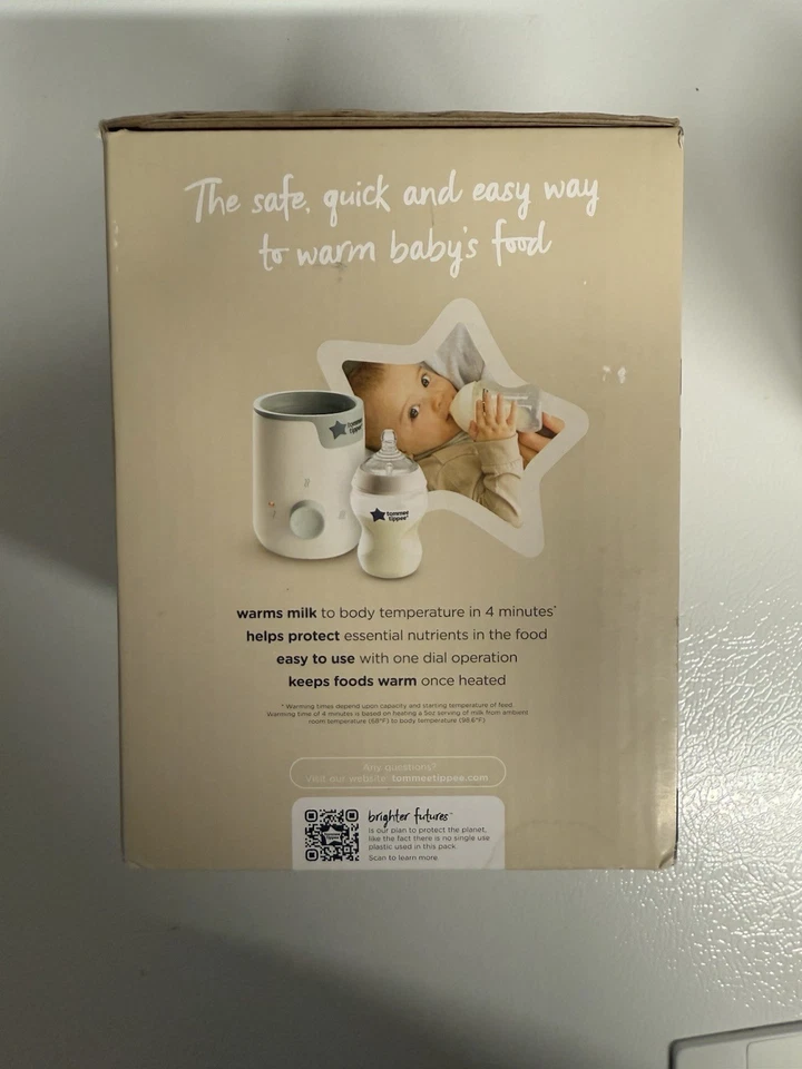 Tommee Tippee Anti-Colic Baby Bottles and Warmer Lot - Image 3 of 3