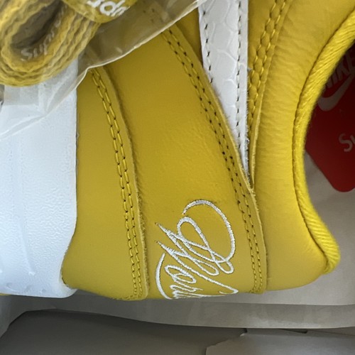 Supreme SS25 Air Max 1 Uk 9.5 | yellow | New Condition In Hand 100% Authentic - Picture 10 of 16