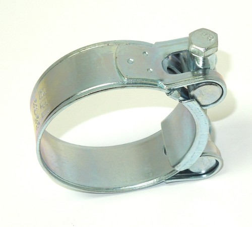 One Bolt Hose Clamp T-Bolt Zinc 52~55mm, 2-1/16" - 2-5/32" <HC914 - Picture 6 of 7