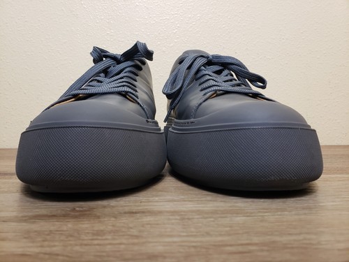 Men Tiger Of Sweden Torsgatan 4 Sneakers Shoes Gray Soft Leather EU 45 / US 11.5 - Picture 10 of 24