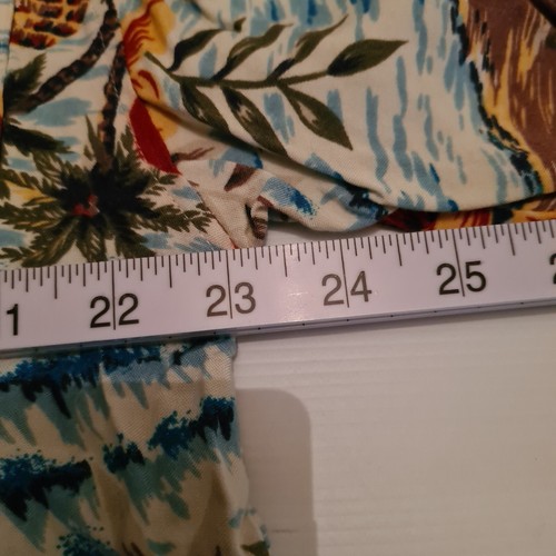 90s Vintage Rip Curl Hawaiian Short Sleeve Button Up Shirt Mens Size XL - Picture 9 of 10
