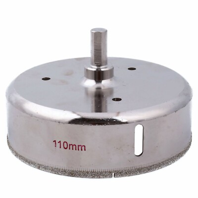 110mm Tile Hole Saws 4-3/8'' Diamond Drill Bits Masonry Tools for Stone Glass