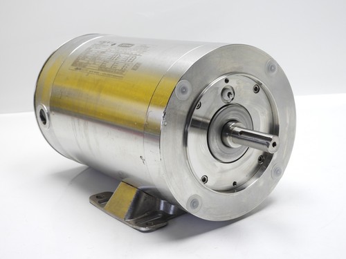 Leeson 119527.00 Washdown Motor CZ6T17TK11C Extreme Duck Ultra 1-3/4 HP 3PH 230/ - Picture 5 of 8