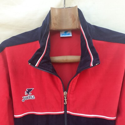 Rare vintage 90s Joma Velour Track Jacket Men's Large Navy Rare vintage 90s Joma Velour Track Jacket Men's Large Navy
