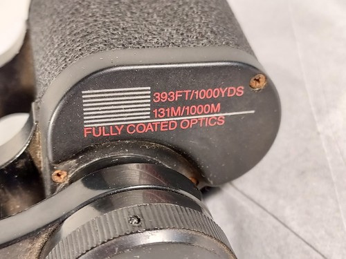 Vintage Tasco Model 308 8 x 30 Mid-Sized Binoculars with Soft Case and Covers - Photo 5 sur 7
