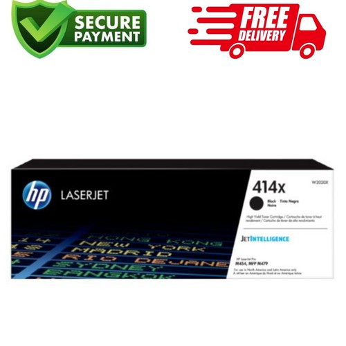 HP 414X (W2021X) High Yield Black Toner Cartridge - Picture 1 of 2