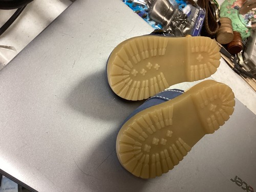 My Twinn Brand Doll Shoes blue Clogs - Picture 3 of 3