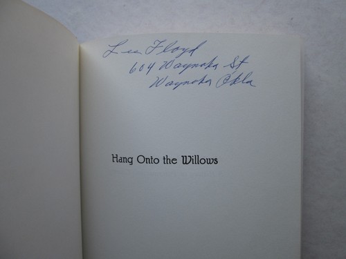 HANG ONTO THE WILLOWS by Ernestine Gravley 1968 Dr. O. C. Newman OKLAHOMA DOCTOR - Bild 6 von 10