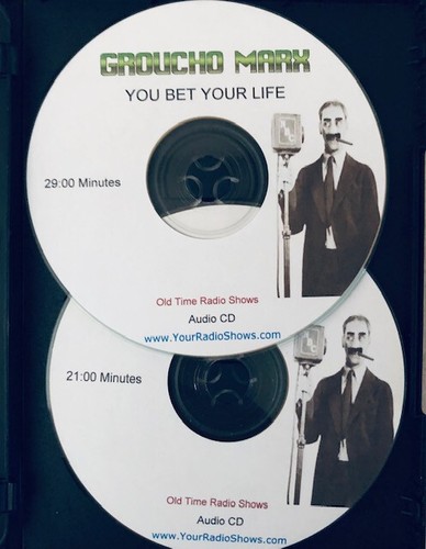 Groucho Marx Collection-You Bet Your Life TV Show DVD-Evening With Grouho Audio  - Picture 3 of 3