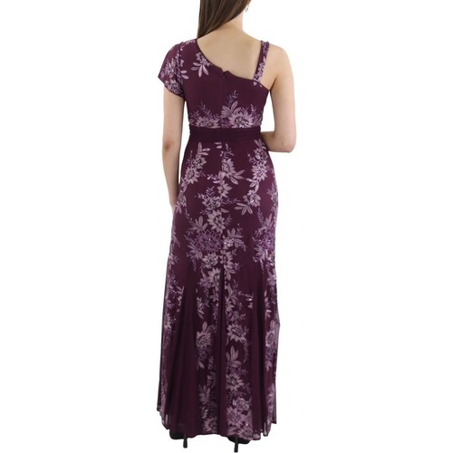 R&M Richards Womens Purple Embroidered  Evening Dress Gown 6 BHFO 1202 - Bild 2 von 2