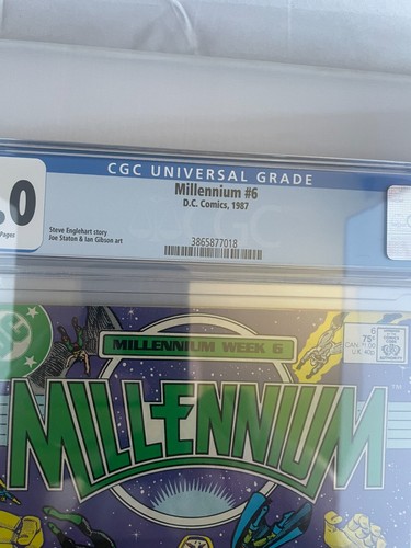 MELLINIUM #6 - CGC 8.0! ! JOE STATON & BRUCE D PATTERSON COVER! - Picture 3 of 4