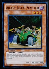 Ally of Justice Searcher - HA02-EN019 - Super Rare - 1st Edition - Yu-Gi-Oh!