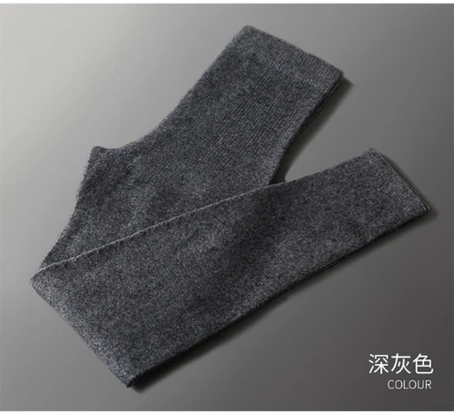 Hose Damen Kaschmir Wolle Leggings lang Gummizug Hose Trousers Slim Fit Winter - Bild 23 von 29