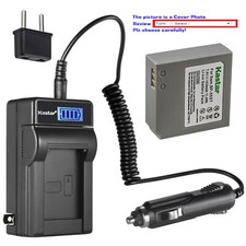 Kastar Battery LCD AC Charger for IA-BP85ST Samsung SC-HMX10 HMX-H1062 Camera