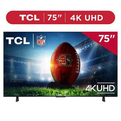 TCL 75'' 4K UHD HDR Smart Roku TV - Vibrant 75S451 Series