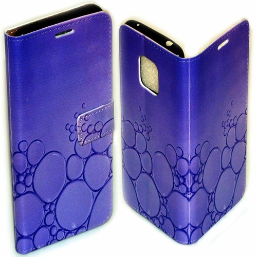 Funda protectora billetera para teléfono móvil con impresión de burbujas de agua para Samsung Galaxy Note serie - Imagen 2 de 7