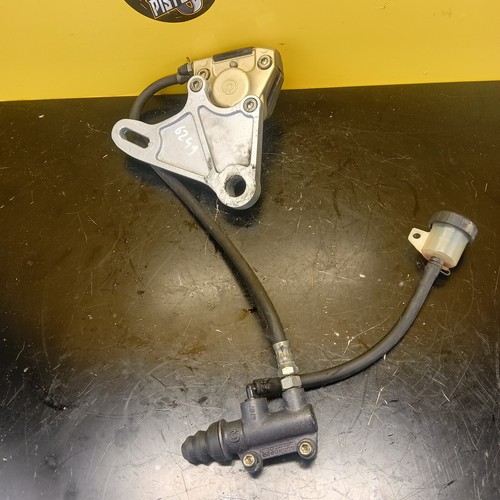 SYSTEME DE FREIN ARRIERE MAITRE CYLINDRE ETRIER CAGIVA 125 PLANET 1999 - Picture 4 of 5