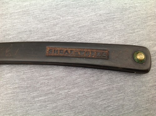 Sheaf Works Cast Steel Early Straight Razor - Picture 5 of 12
