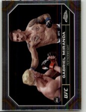 2024 Topps Chrome UFC Gabriel Miranda Rookie #38 RC