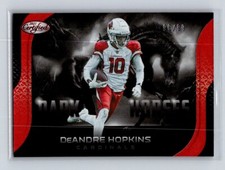 DeAndre Hopkins 2021 Panini Certified Dark Horses Mirror Red #DH-12 /99