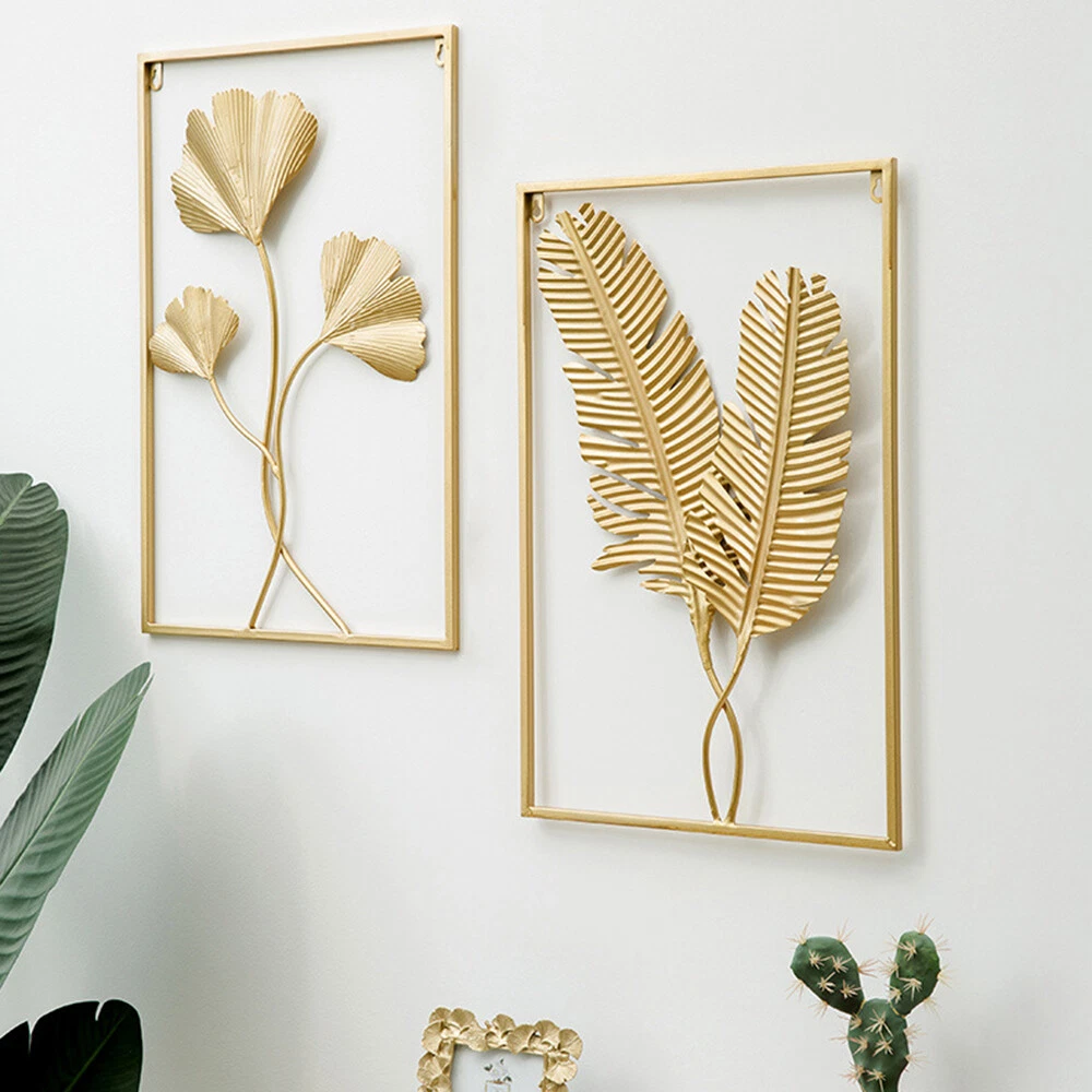 Leaf wall decor with lights deals