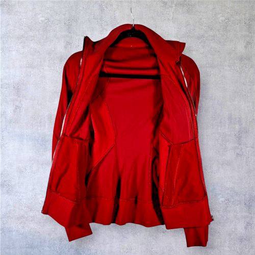 Lululemon Define Jacket Size 6 – Classic Dark Red – Rare Color, Excellent - Picture 2 of 6