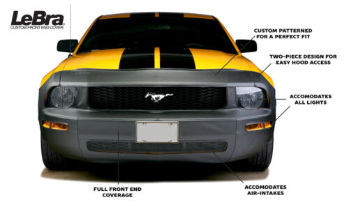 Covercraft LeBra Custom Front End Cover for 1993-1995 Mazda 626 - Picture 8 of 10