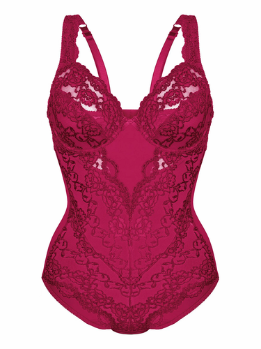Sassa 904 Damen Classic Lace Body mit Bügel aus Mikrofaser verschiedene Farben - Bild 10 von 19