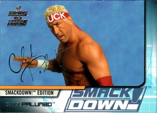 2002 Fleer WWE Raw vs. Smackdown Edition Wrestling Card #12 Chuck Palumbo  - Picture 1 of 2