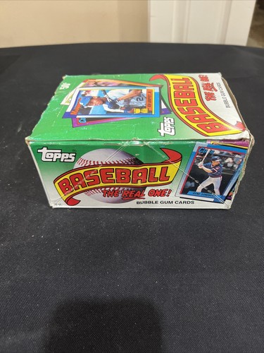 1990 Topps Baseball Wax Box 36 Packs Sealed Possible NNOF Frank Thomas Rookie *2 - Picture 5 of 8
