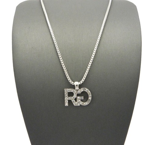 NEU RG RICH GANG MICRO ANHÄNGER 2mm/24" BOX KETTE HIP-HOP HALSKETTE XMP46BX - Bild 8 von 9