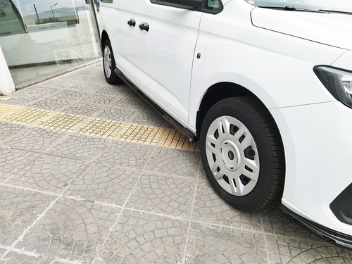 SIDE SKIRTS EXTENSIONS V.2 FOR FORD TRANSIT CONNECT L2 MK3 (2024-) ABS GLOSS - Picture 3 of 5