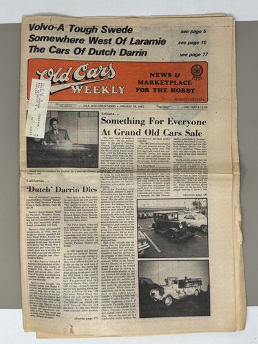 Lot of 12 Old Cars Weekly News and Marketplace 1982 Studebaker, Volvo, Ford - Picture 21 of 24