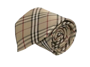 burberry nova check tie