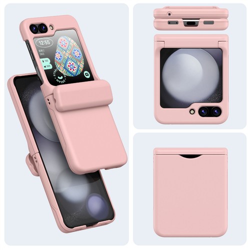 For Samsung Galaxy Z Flip 6 Flip5 Flip4 3 Shockproof Card Holder Hinge Slim Case - Photo 40 sur 62