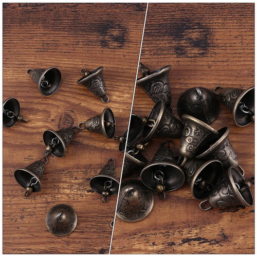 20Pcs Chimes Sheep Bell Camel Wind Chimes Alloy Bells Christmas Decoration - Afbeelding 7 van 12