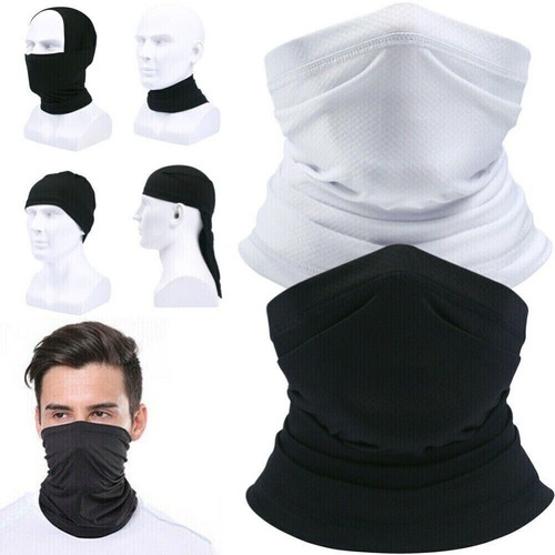 Máscara facial de protección UV para ciclismo pesca al aire libre montar cuello polaina tubo bufanda EE. UU. - Imagen 1 de 25