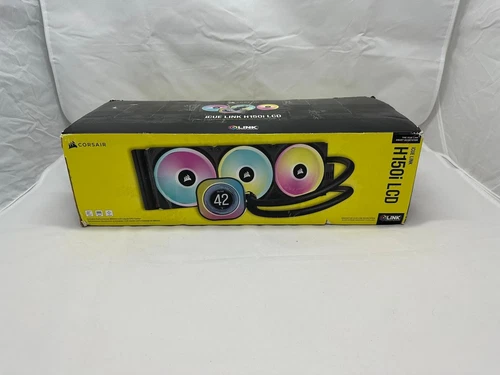 Corsair iCUE LINK H150i LCD CPU-Wasserkühlung – 360mm AIO, RGB, High-Performance