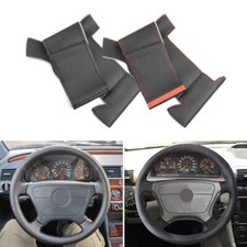 Black Lenkrad Lenkradbezug For Mercedes Benz C-Class W202 CL-Class C140 E W210