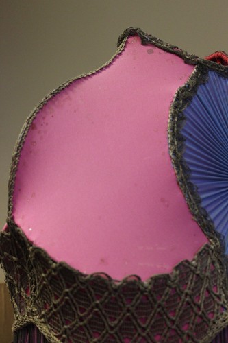 Vintage Victorian Lampshade - Picture 10 of 19